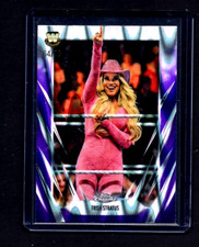 2025 WWE TOPPS CHROME - TRISH STRATUS- PURPLE PULSAR REFRACTOR - 64/75