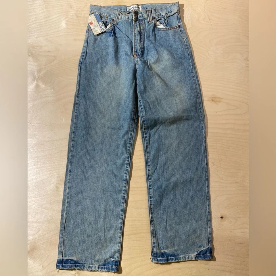 Винтажные джинсы из денима Faded Glory для мальчиков размер 16 (OD) - Изображение 4 из 4