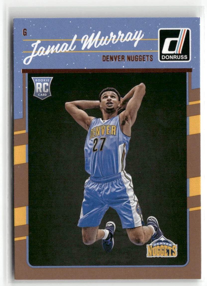 Donruss Jamal Murray Basketball Rookie Sports Trading Cards
