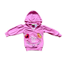 Vtg Y2K 2007 Sesame Street Elmo  Zoe Sweatshirt 18 Months Embroidered Cartoon