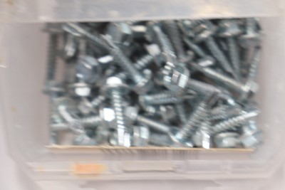 (130-Pk) ITW Brands Hex-Head Self-Drilling Screws #8 x 3/4 
