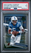 2023 PANINI CLEARLY DONRUSS CLEARLY THE ROOKIES ANTHONY RICHARDSON 34/49 PSA 7