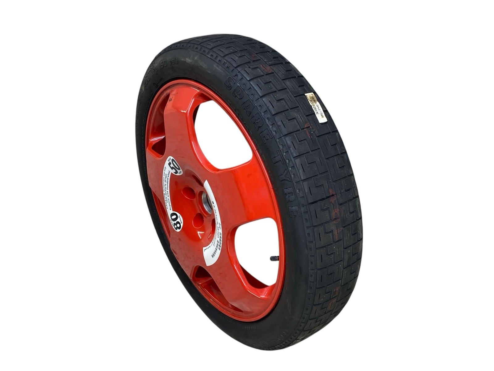 2015 BENTLEY CONTINENTAL 20x4.5 EMERGENCY COMPACT SPARE TIRE WHEEL RIM OEM