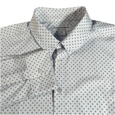 Mizzen  Main Leeward Performance Men  s XL Trim Fit Long Sleeve Button Down