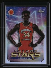 2022 Topps Chrome McDonald's All American #FS-2 Adem Bona Future Stars