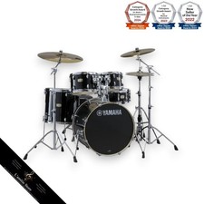 Yamaha Stage Custom Birch 22 Set SBP2F5RB Drum Kit Black/Cherry Fasteners