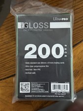 Ultra PRO Gloss Deck Sleeves 200ct Standard 66x91mm Card Protectors