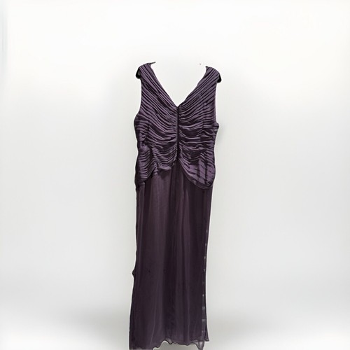 Gorgeous Purple Formal Dress Adrianna Papell ,size 18 - Picture 3 of 3