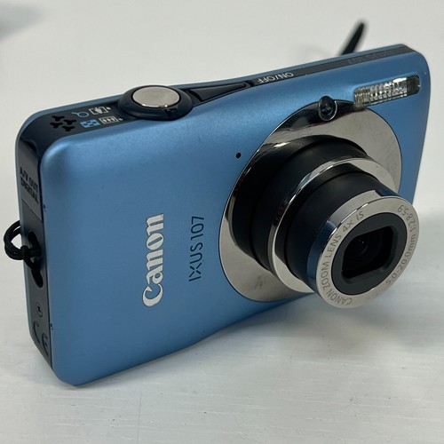 Tested ✅ - Canon IXUS 105 12.1 MP Digital Camera PC1469 4x Zoom - Aqua Blue - Bild 8 von 9