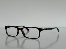 Ray Ban RB 7017 5200 Rectangle Havana Gunmetal Eyeglasses Frame Only 54-17-145