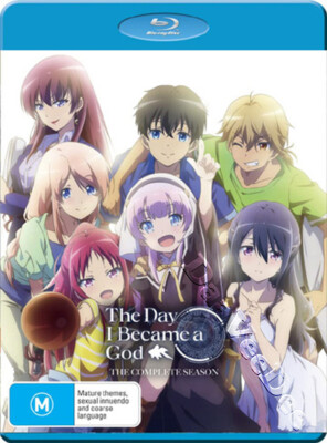 The Day I Became a God NEW Blu-Ray 2-Disc Set Masahiro And� Natsuki Hanae