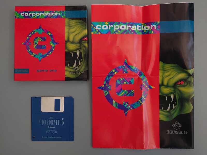 CORPORATION - Commodore Amiga - by Core Design / Conkers 🕹️TESTED & WORKING🕹️