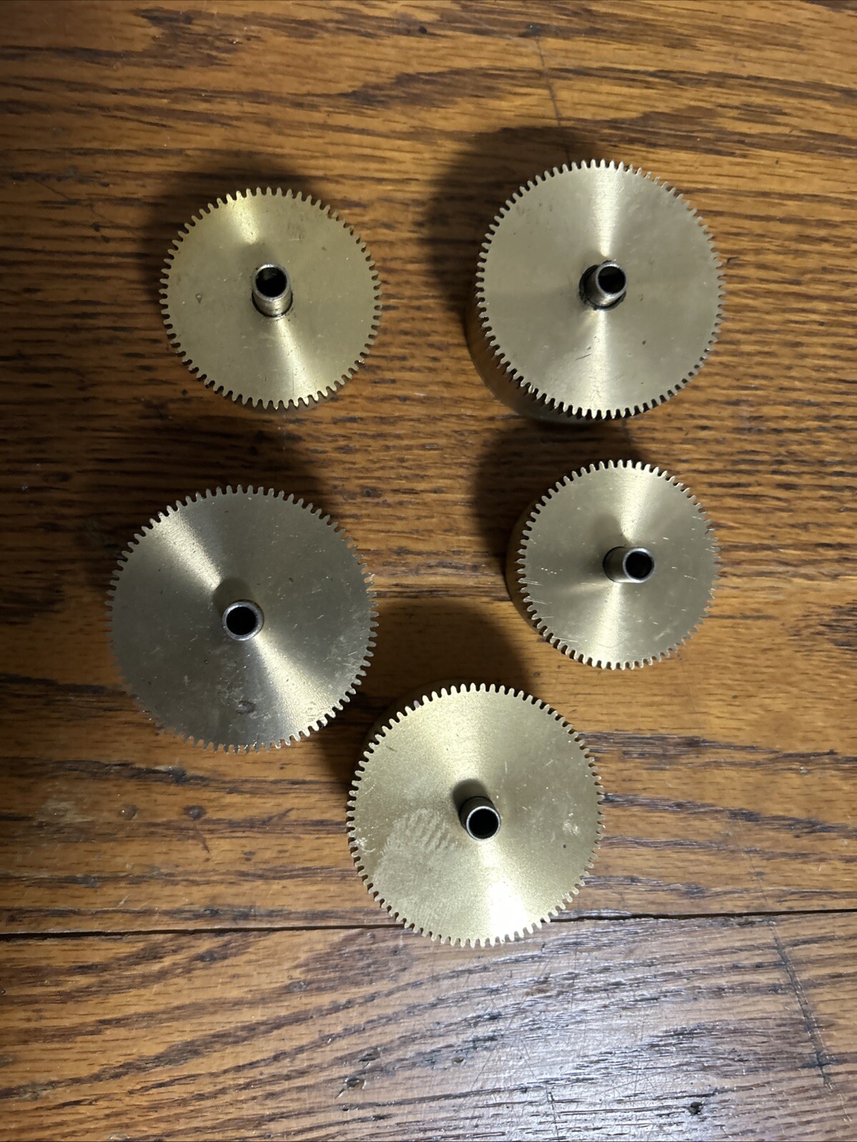 Hermle # 54 50 55 54 53Clock Mainspring Barrel With Spring Clock Parts Lot