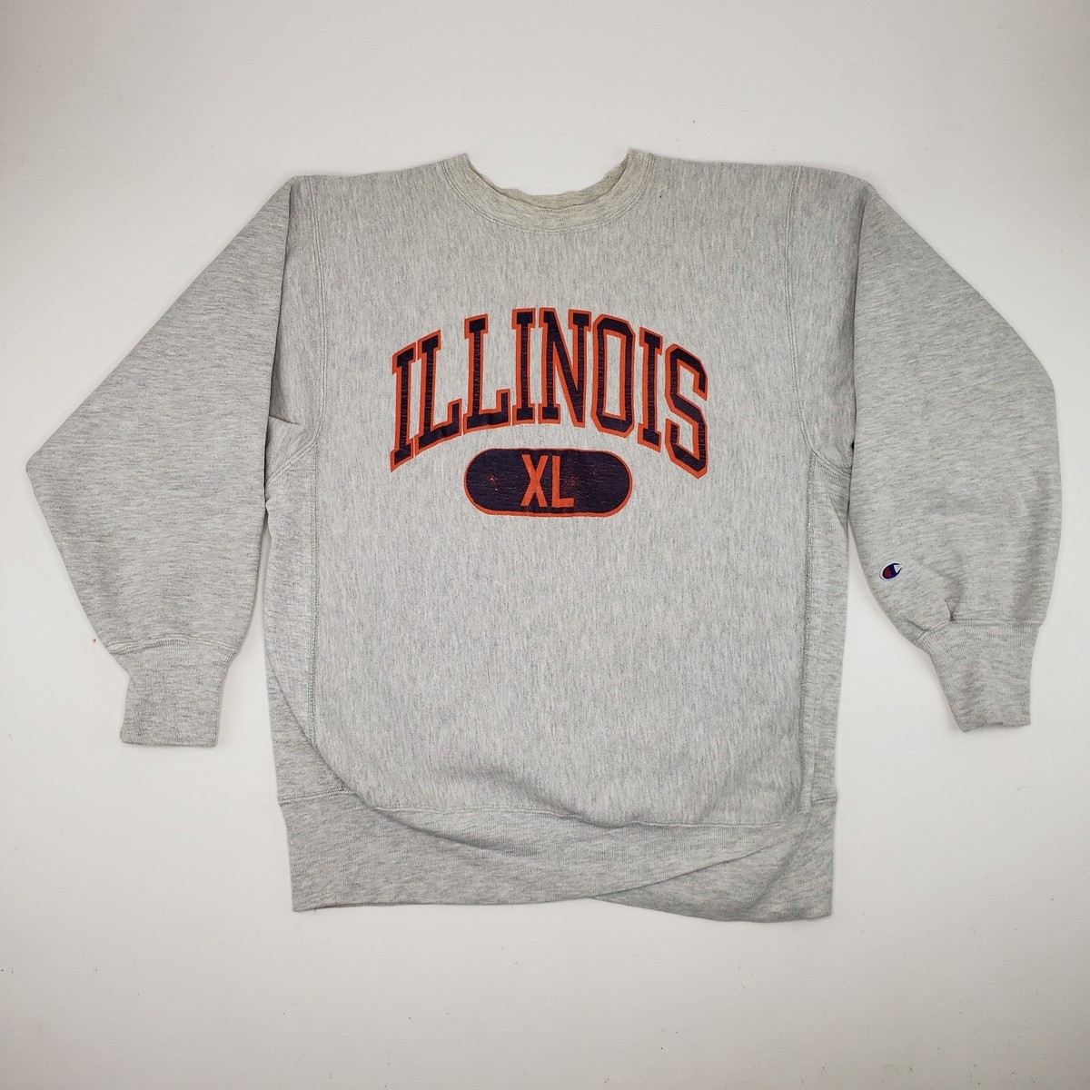 Vintage 90s Champion Reverse Weave Illinois Fighting Illini