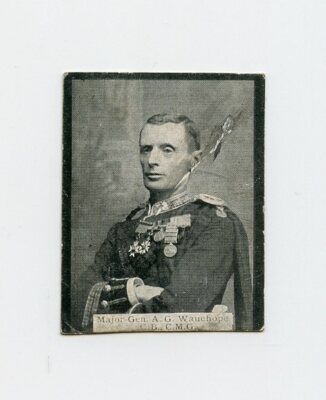 TN10862 MAJOR-GEN A.G. WACHOPE C.B. C.M.G Ogden's Tobacco Card w/o Tab