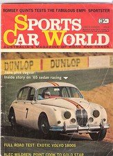 Sports Car World 1964 Dec Volvo 1800S Reliant Scimitar BMW 1800TI SCW
