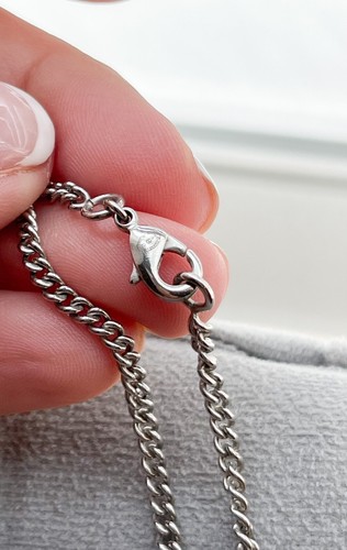 Chanel CC Crescent Moon Crystal Large Pendant Long Chain Necklace - Picture 9 of 9