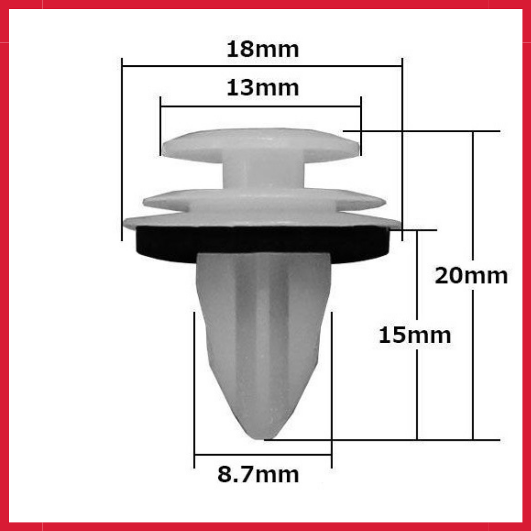 10x For Toyota Lexus Door Trim Panel Moulding Retainer Clips 9046709206