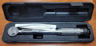 AmPro 3/8  Dr. Micrometer Adjustable Torque Wrench (120 - 960 In. Lbs. T39905
