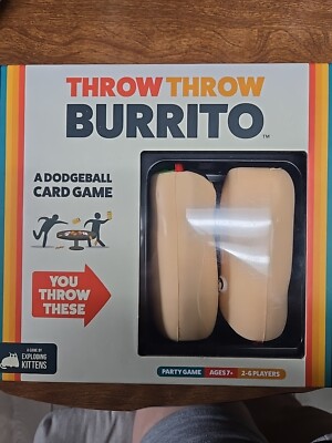 EXPLODING KITTENS Throw Throw Burrito Card Game