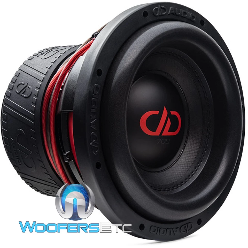 SUBWOOFER DD AUDIO 710F-D2 10" 4500W DOBLE 2 OHMIOS COCHE SUBWOOFER ALTAVOZ BAJO NUEVO Foto 3 de 4
