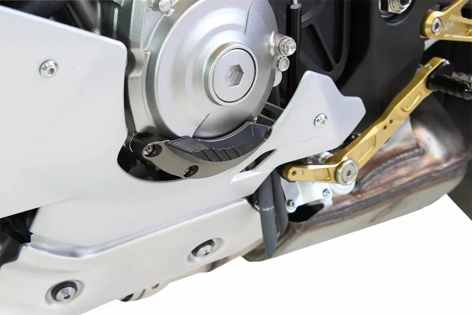 GILLES TOOLING MP-L-Y02 ENGINE PROTECTOR MOPRO LEFT YAMAHA YZF-R1M 1000 ABS 2020 - Immagine 2 di 4