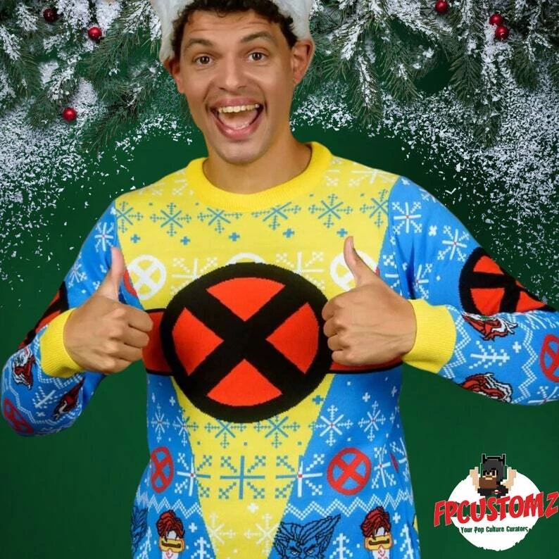 X-Men: Christmas Jumper Christmas Ugly Sweater