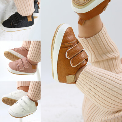 Fashion Baby Boy Girl Crib Shoes Toddler PreWalker Trainer Infant Sports Sneaker