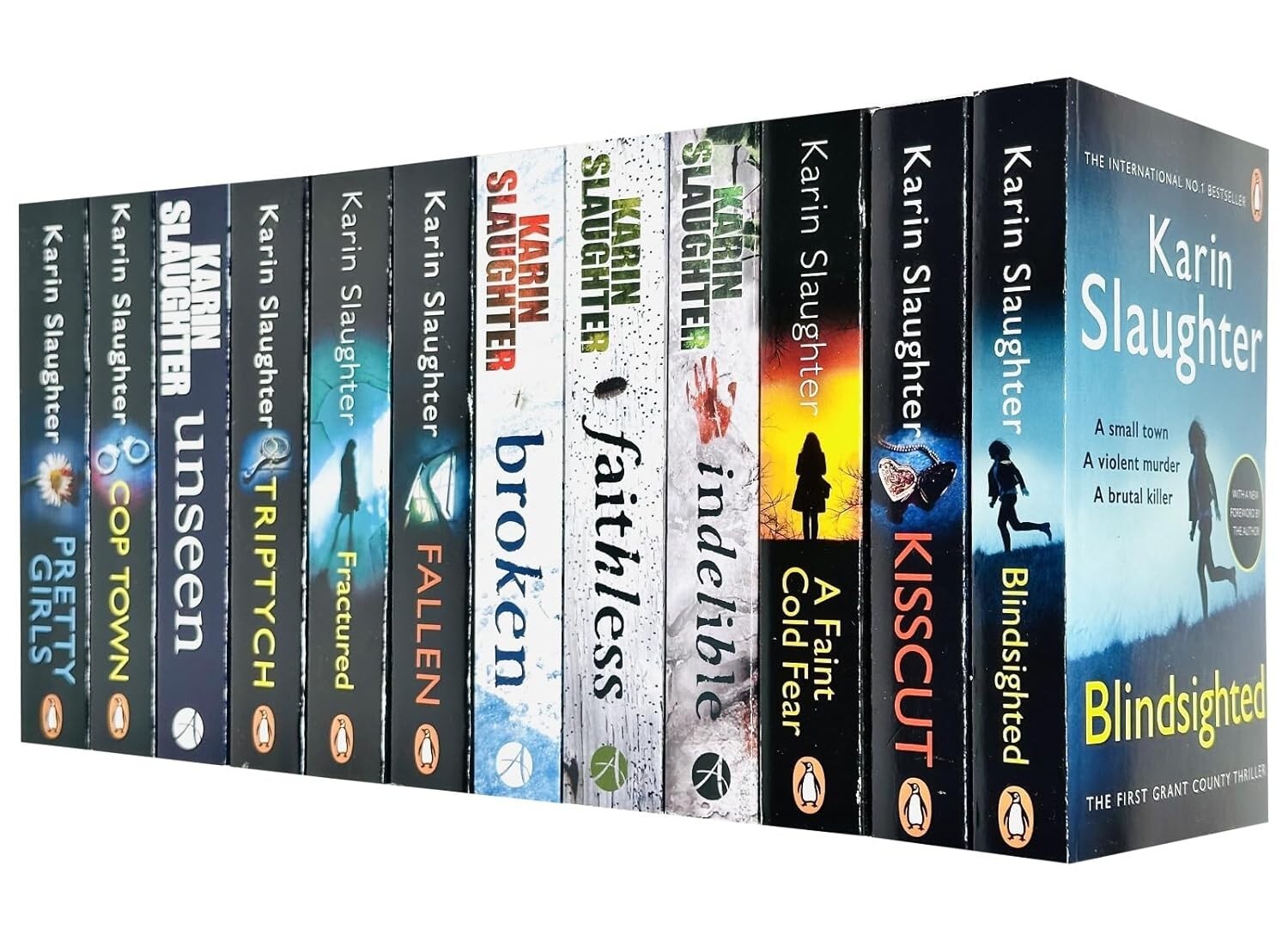 Karin Slaughter Will Trent and Grant County Series 12 Books Collection Set