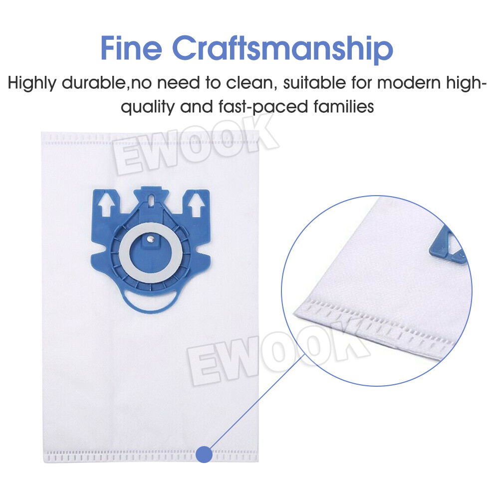 12x Vacuum Cleaner Bags For Miele 3D GN COMPLETE C2 C3 S2 S5 S8 S5211