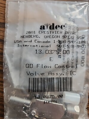 Adec Quick Disconnect Flow Control Valve Assembly for Water More ...