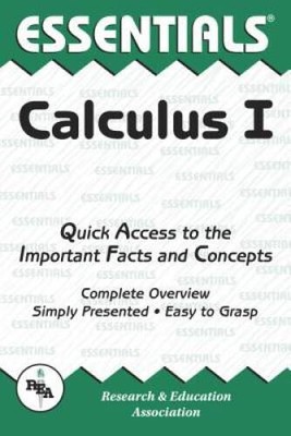 Calculus I Essentials (Essentials Study Guides) (v 1) - Paperback - ACCEPTABLE