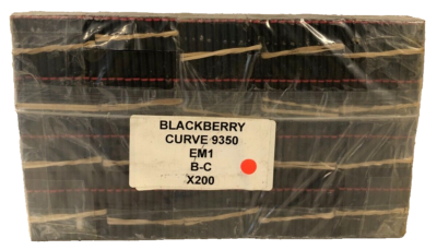 Lot De 200 Batteries BlackBerry EM1 Authentiques - Pour Curve 9350/9360/9370 (Grade B-C)