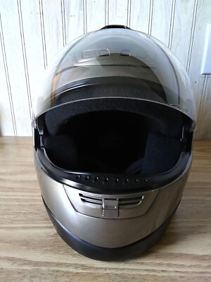 shu♡ ZEUS MOTORCYCLE / ATV / SCOOTER FULLFACE HELMET Size S WITH SHEILD