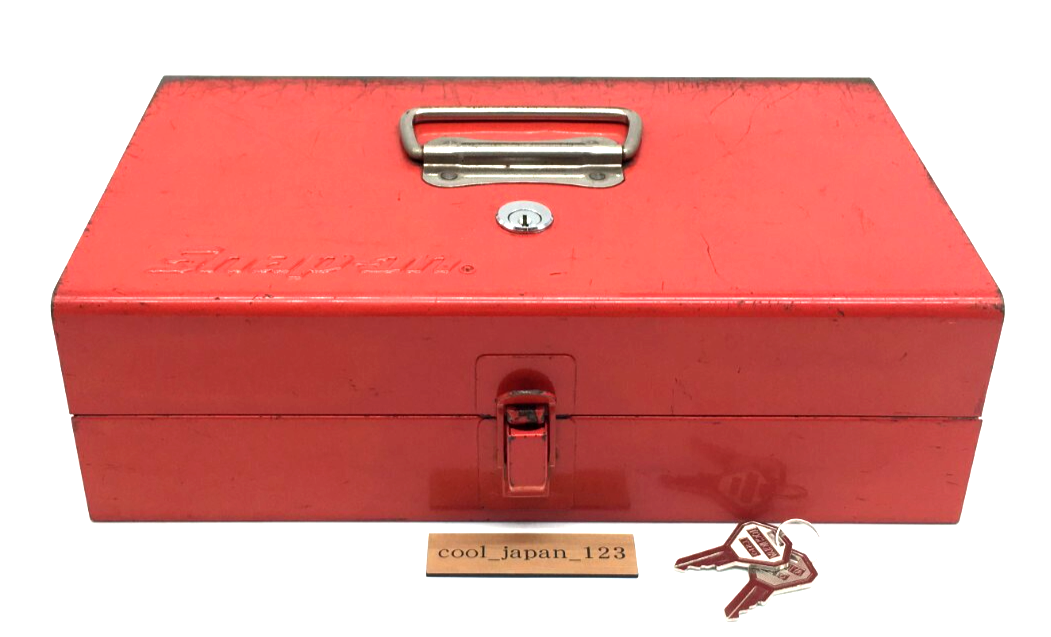 snap-on スナップオン ツールボックス 工具箱 KRA65C 当時物 Snap-on KRA65C Tool box Red metal box Out of Production USA