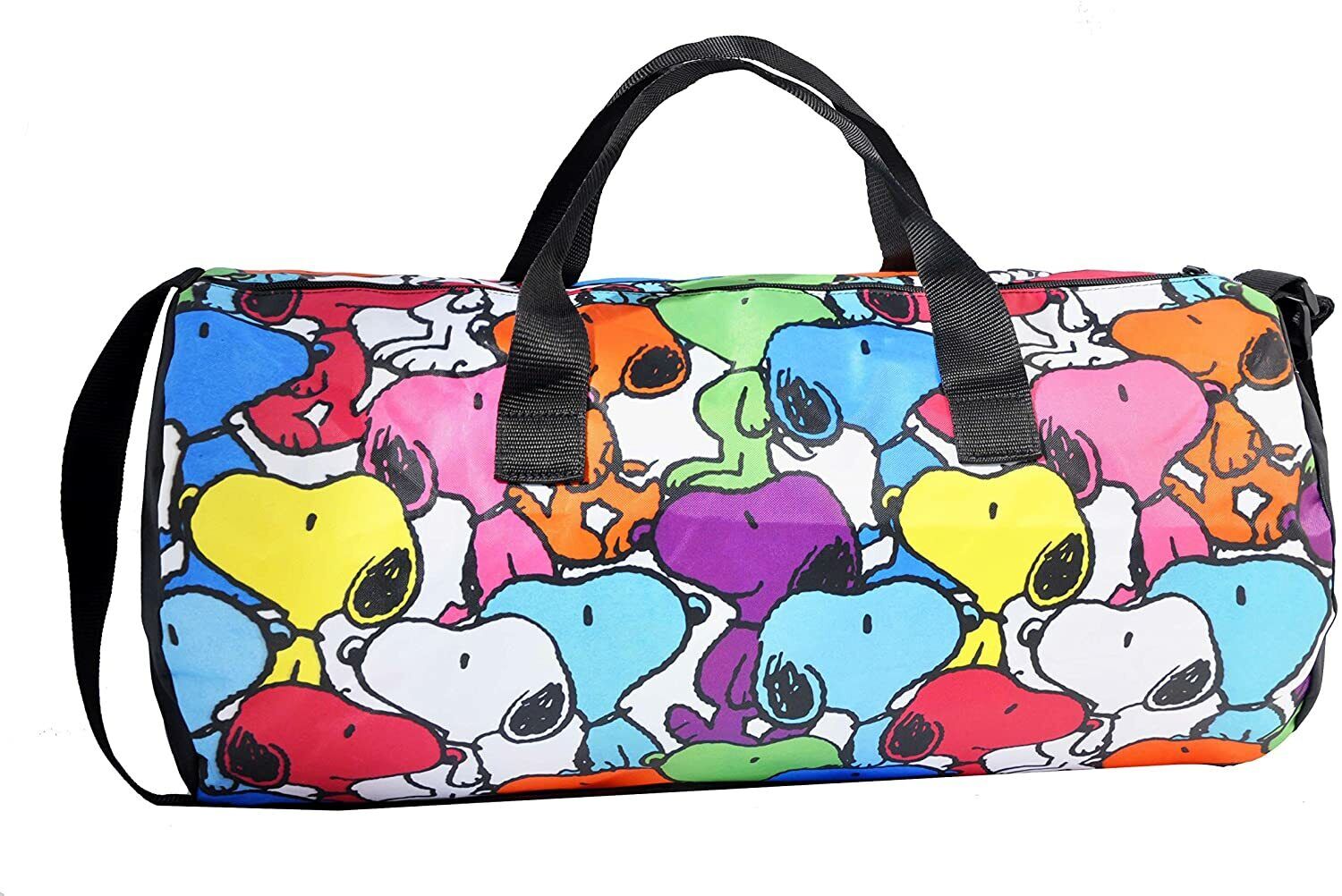Peanuts Snoopy Large Bright Colour Sports Holdall