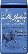 Gilbertson & Page Dr Johns Dog Food Silver 15kg 1.42 per kilo
