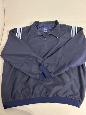 Dalco Athletic Jacket Men's 3XL Umpire Zip Windbreaker USA Vintage