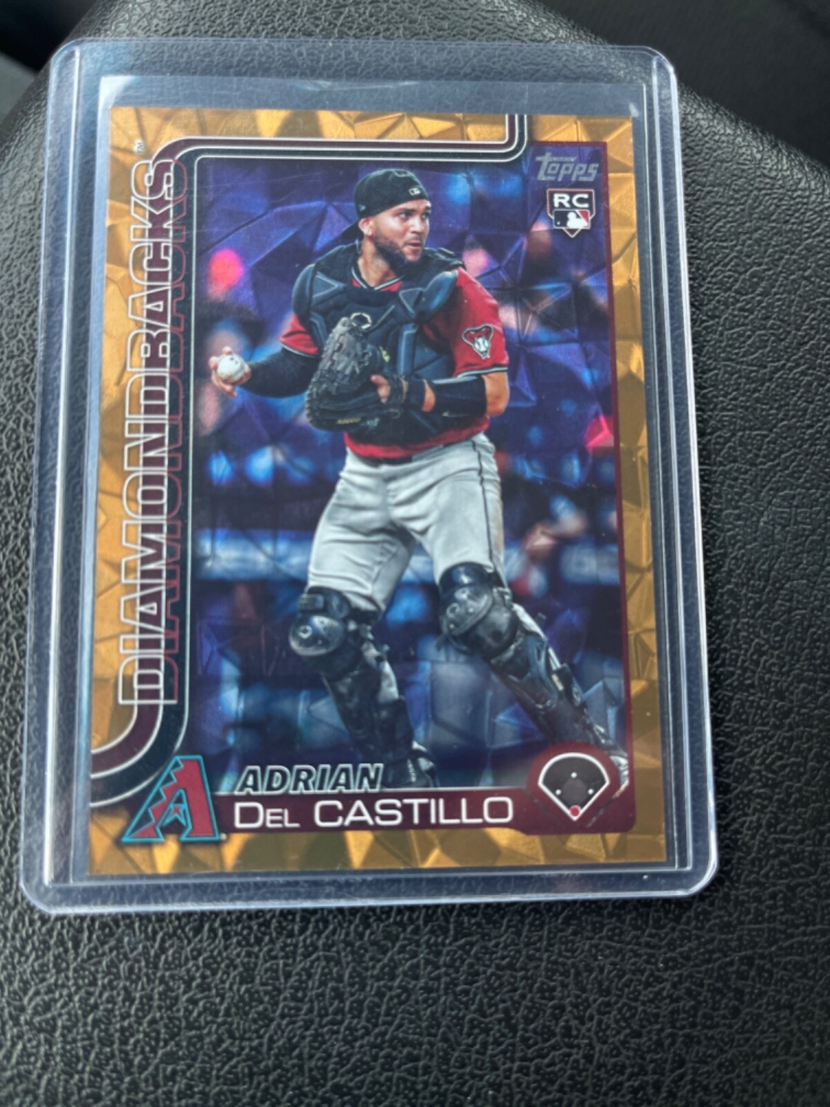 2025 Topps Series 1 - Adrian Del Castillo #226 Gold Diamante /50 (RC)