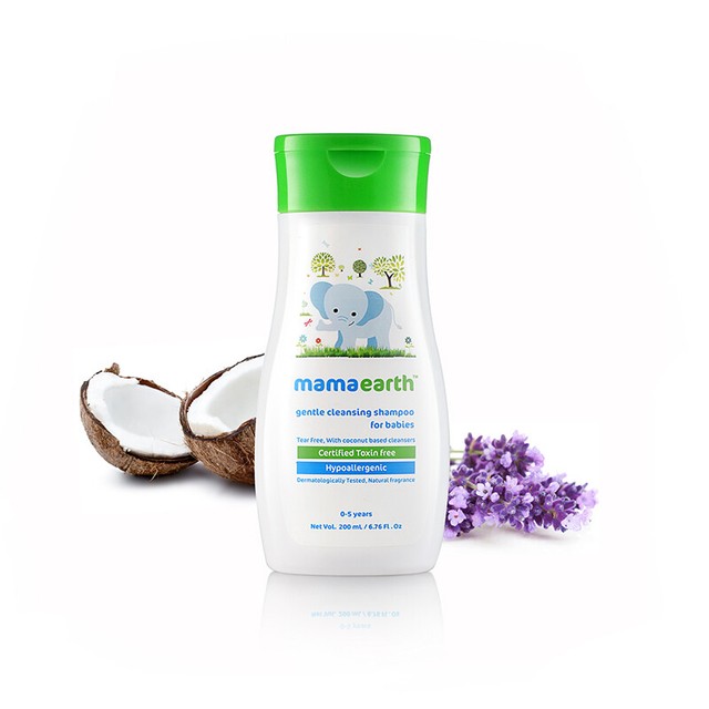 Mamaearth Gentle Cleansing Shampoo 200ml For Baby SLS Parabens Free eBay