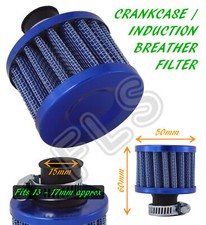 UNIVERSAL OIL MINI BREATHER AIR FILTER FUEL CRANKCASE UN1109-15 BLUE-Buick