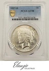 1927-D Peace Silver Dollar PCGS AU58