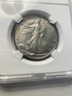 (1) AU/Uncirculated 1943 Walking Liberty US Silver Half Dollar 90%