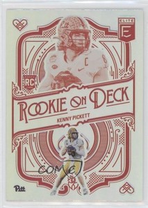 2022 Panini Donruss Elite Rookie On Deck Kenny Pickett #RD-1 RC