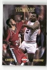 1996 COLLECTOR'S EDGE MARCUS CAMBY MOSES MALONE TIME WARP FACTORY SET