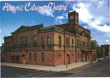 Calumet Michigan Historic Calumet Theatre Opened in 1900 Vintage Postcard
