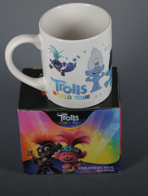 NEU IN BOX TROLLS WORLD TOUR 8oz 227 ml KINDERBECHER 2020
