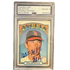 Nolan Ryan Signed 1972 Topps #595 Inscribed "108.5 M.P.H." (PSA | Auto Grade 10)
