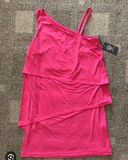 Vince Camuto Womens Pink Sleeveless Spaghetti Strap Sun Dress Size Sundress 2 XS
