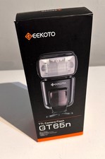 GEEKOTO GT65N TTL HSS CAMERA FLASH FOR NIKON / CANON new